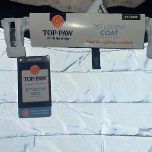 NWT- Top Paw Reflective Fleece Lined Winter Jacket XXL-Gray